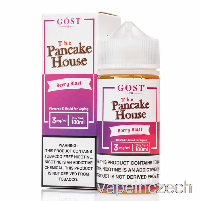 Berry Blast - Palačinkárna - Gost Vapor - 100 Ml 0mg Vape Pero